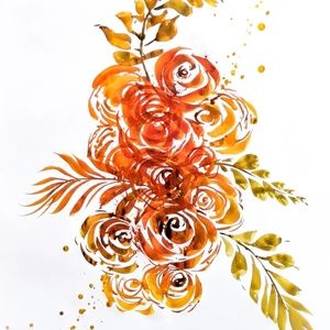 Professionally Painted 3x5 [apprx] foot Watercolor Poster